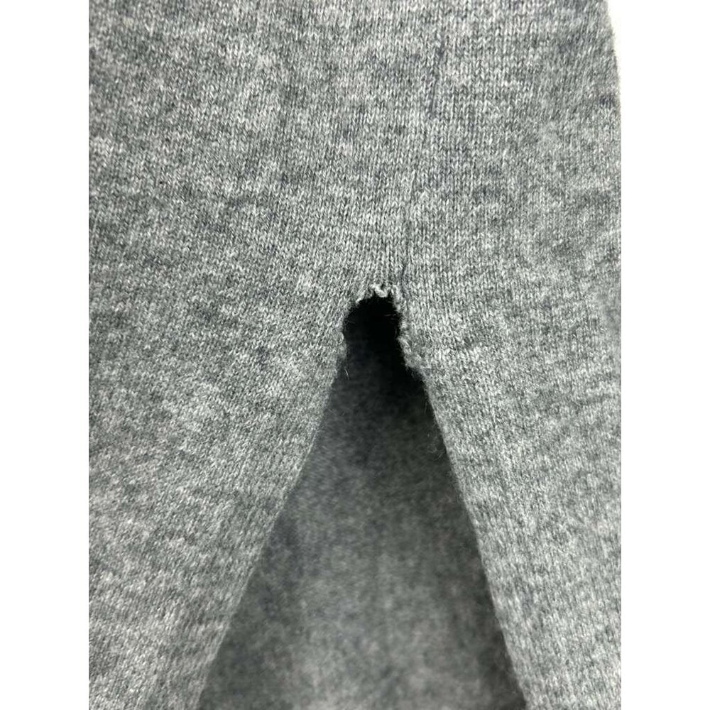 J. Jill Women's Size XS Petite Gray Long Sleeve Sweater 100% Cashmere Crew Neck - Picture 12 of 15